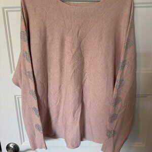 Liv Milano Heart Sweater, NWT